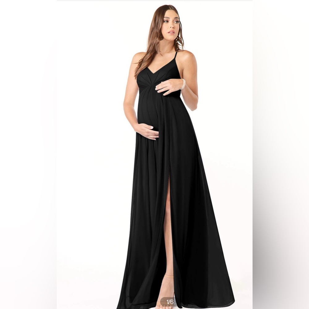 Black Azazie maternity bridesmaid dress size 20